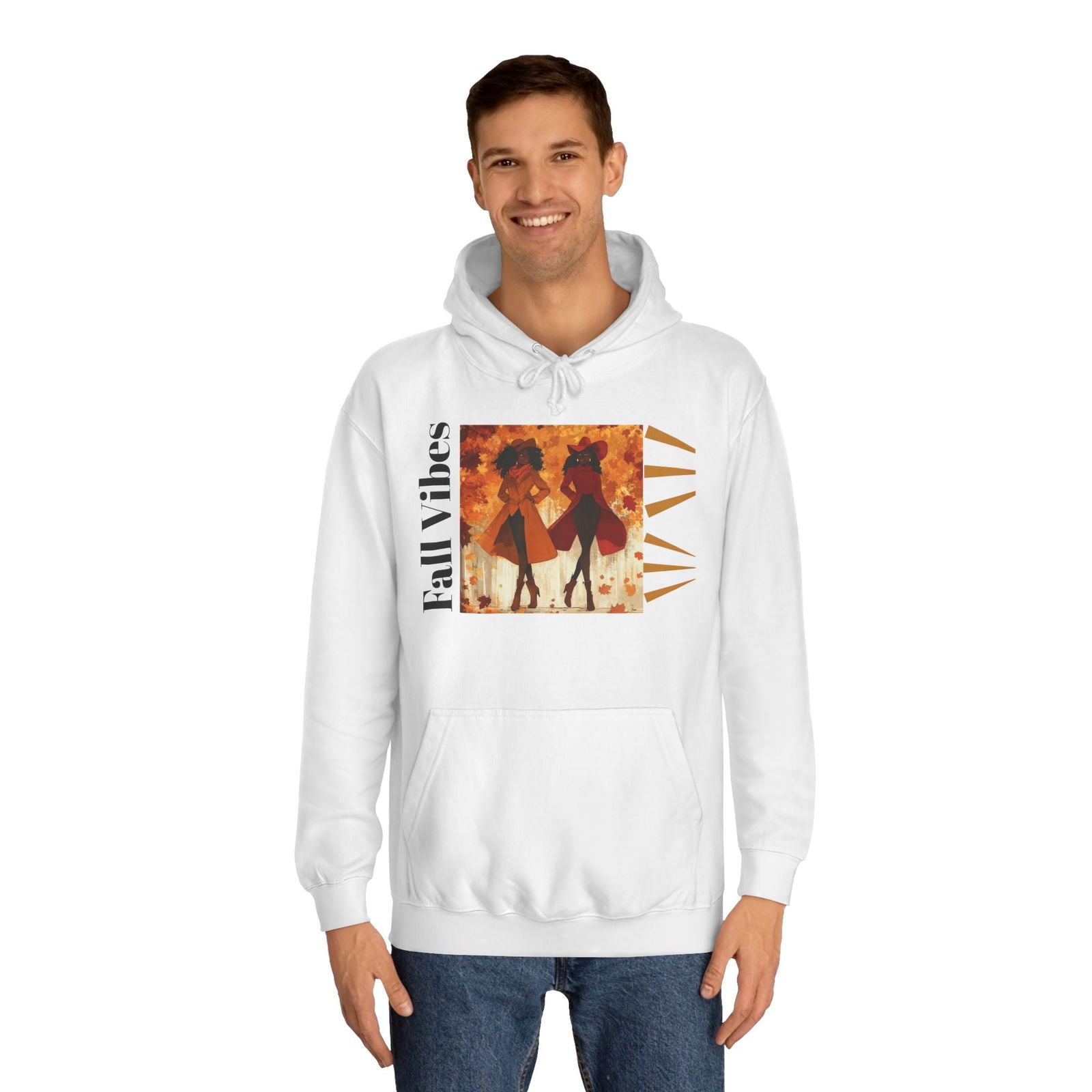 Autumn Chic Hoodie featuring African American Women - ShopEbonyMonique