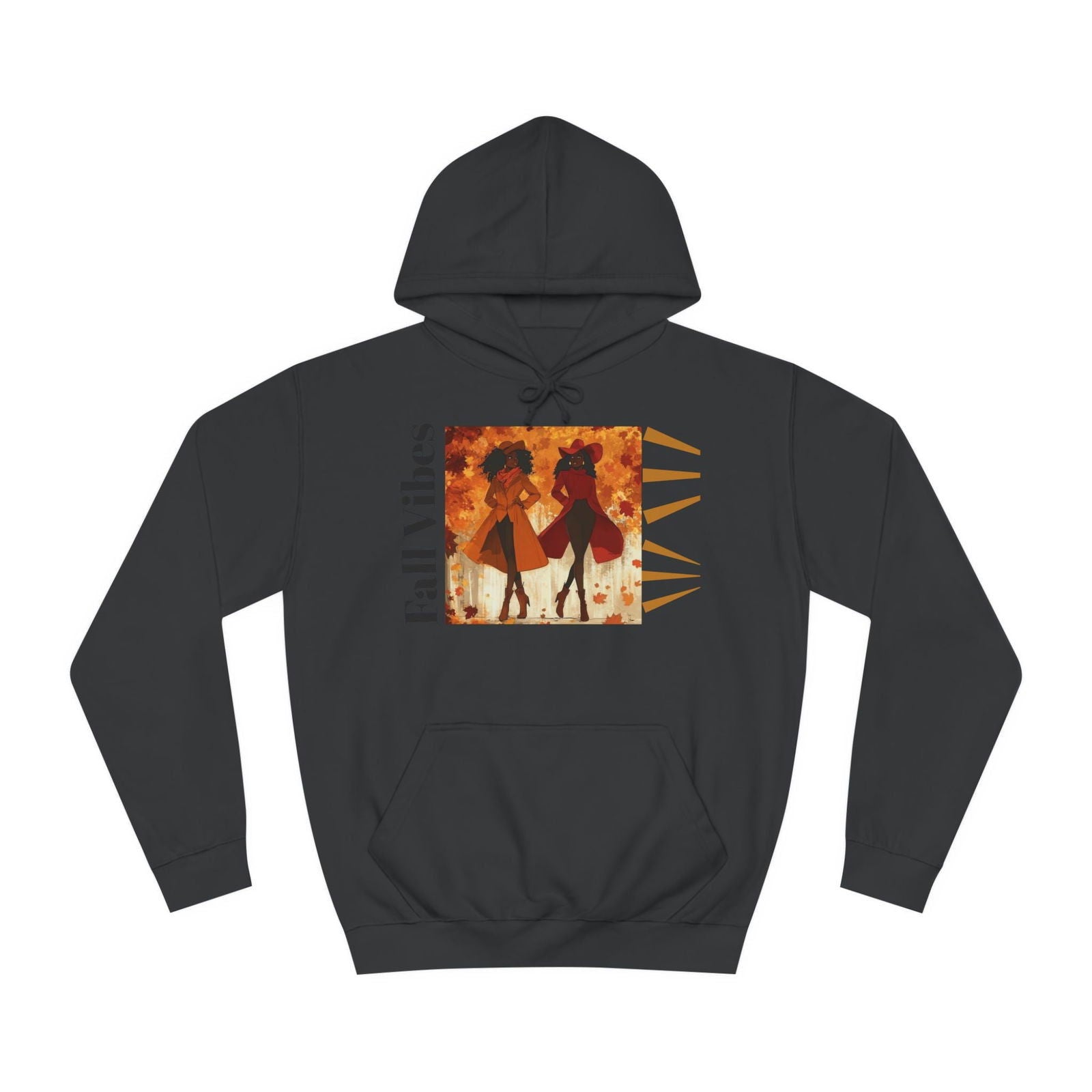 Autumn Chic Hoodie featuring African American Women - ShopEbonyMonique