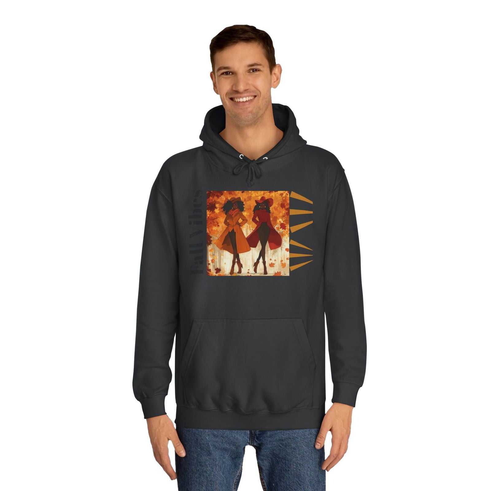 Autumn Chic Hoodie featuring African American Women - ShopEbonyMonique