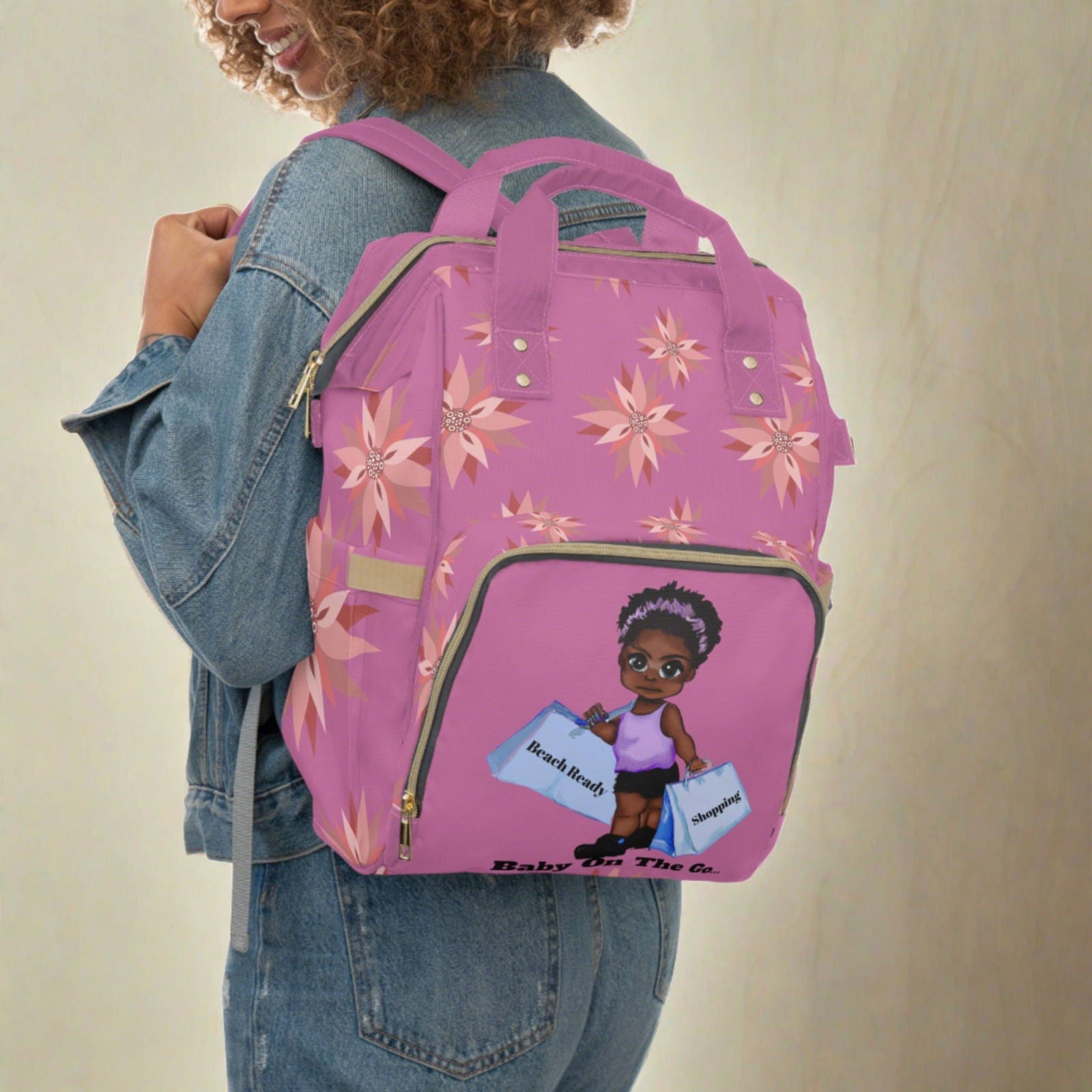 Baby On The Go Multifunctional Diaper Backpack - ShopEbonyMonique