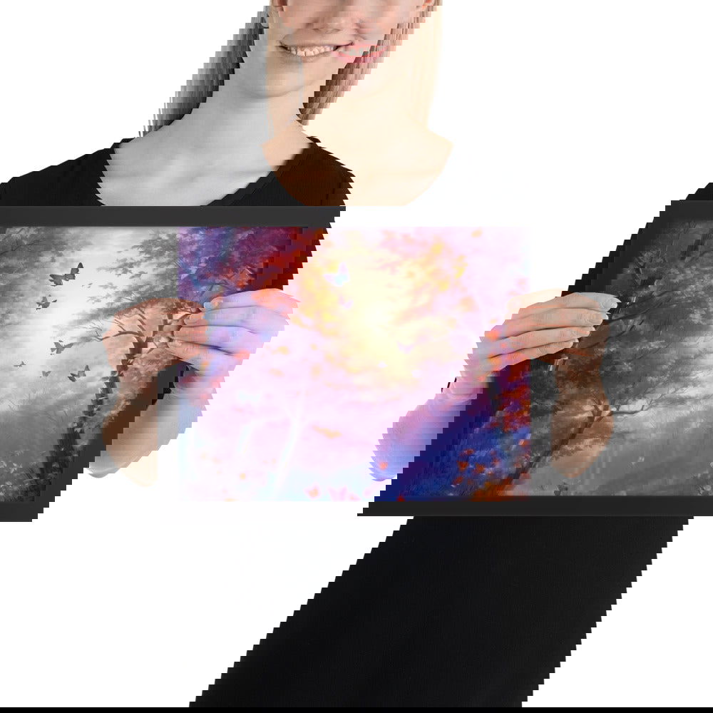 Beautiful Forest Framed poster - ShopEbonyMonique