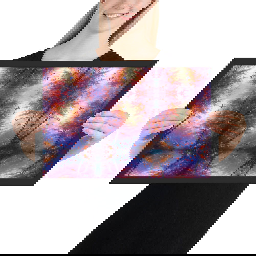 Beautiful Forest Framed poster - ShopEbonyMonique