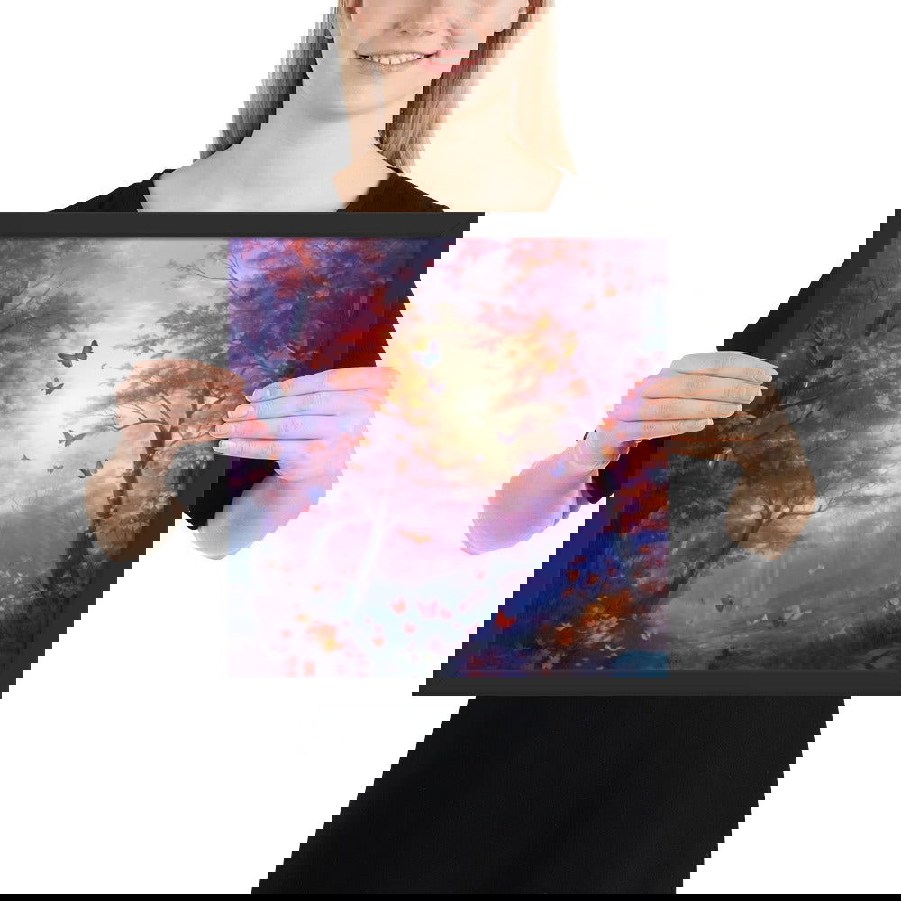 Beautiful Forest Framed poster - ShopEbonyMonique