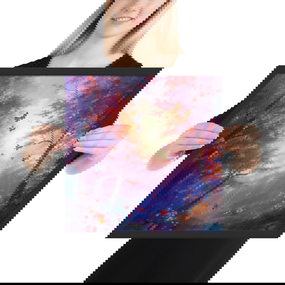 Beautiful Forest Framed poster - ShopEbonyMonique