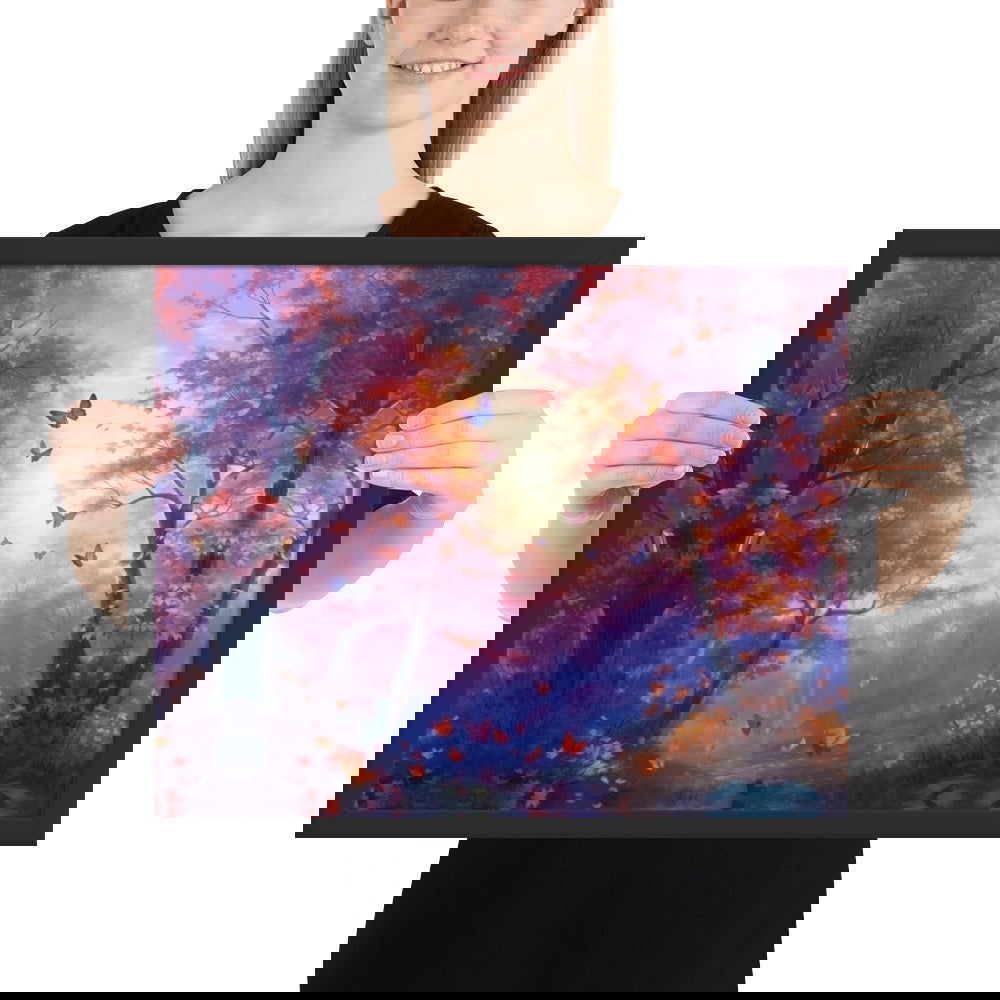 Beautiful Forest Framed poster - ShopEbonyMonique