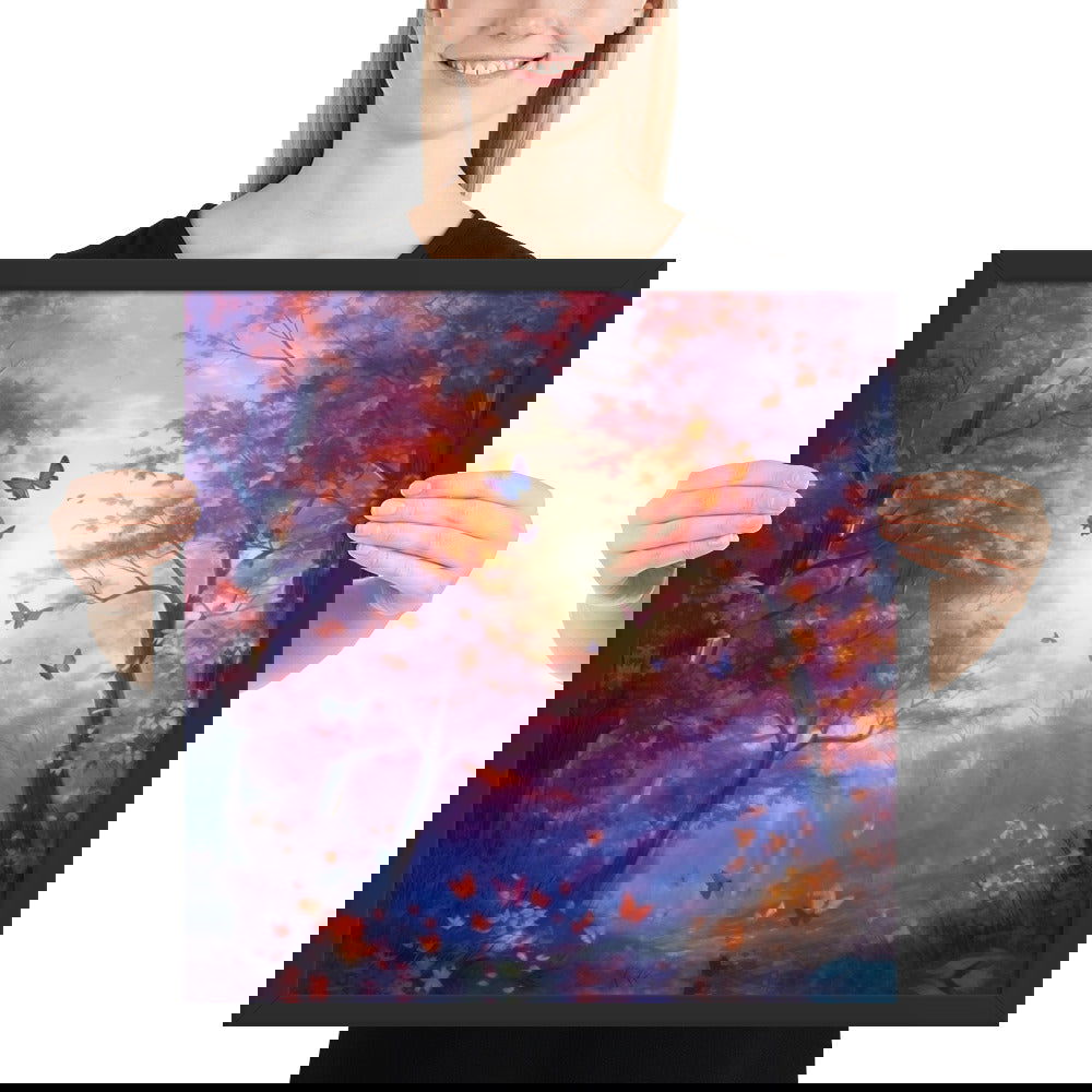 Beautiful Forest Framed poster - ShopEbonyMonique