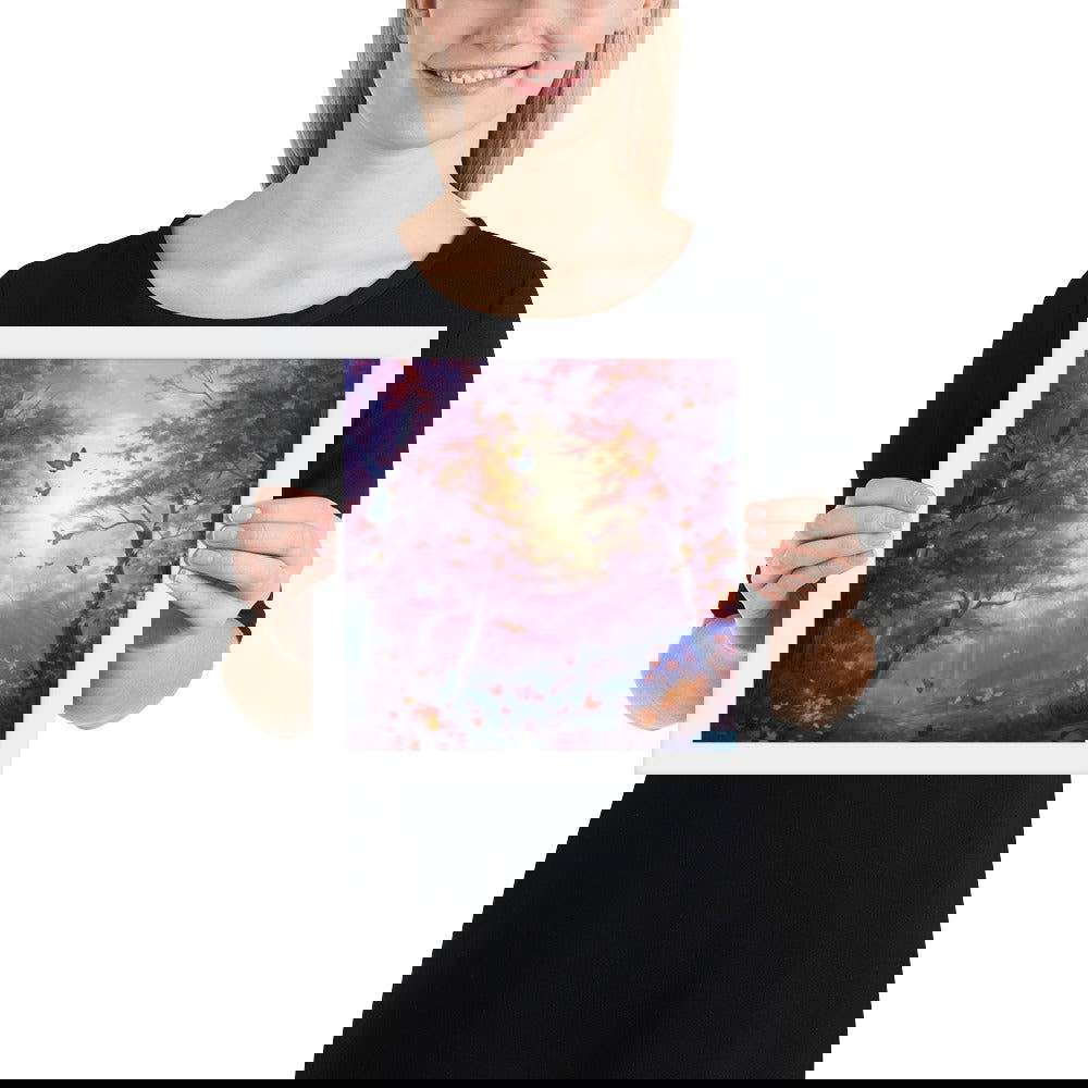 Beautiful Forest Framed poster - ShopEbonyMonique