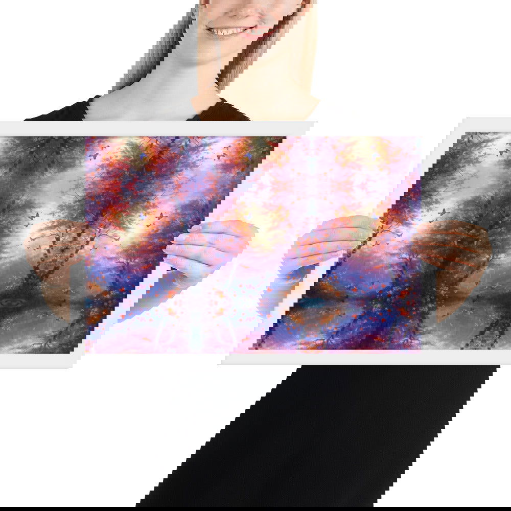 Beautiful Forest Framed poster - ShopEbonyMonique