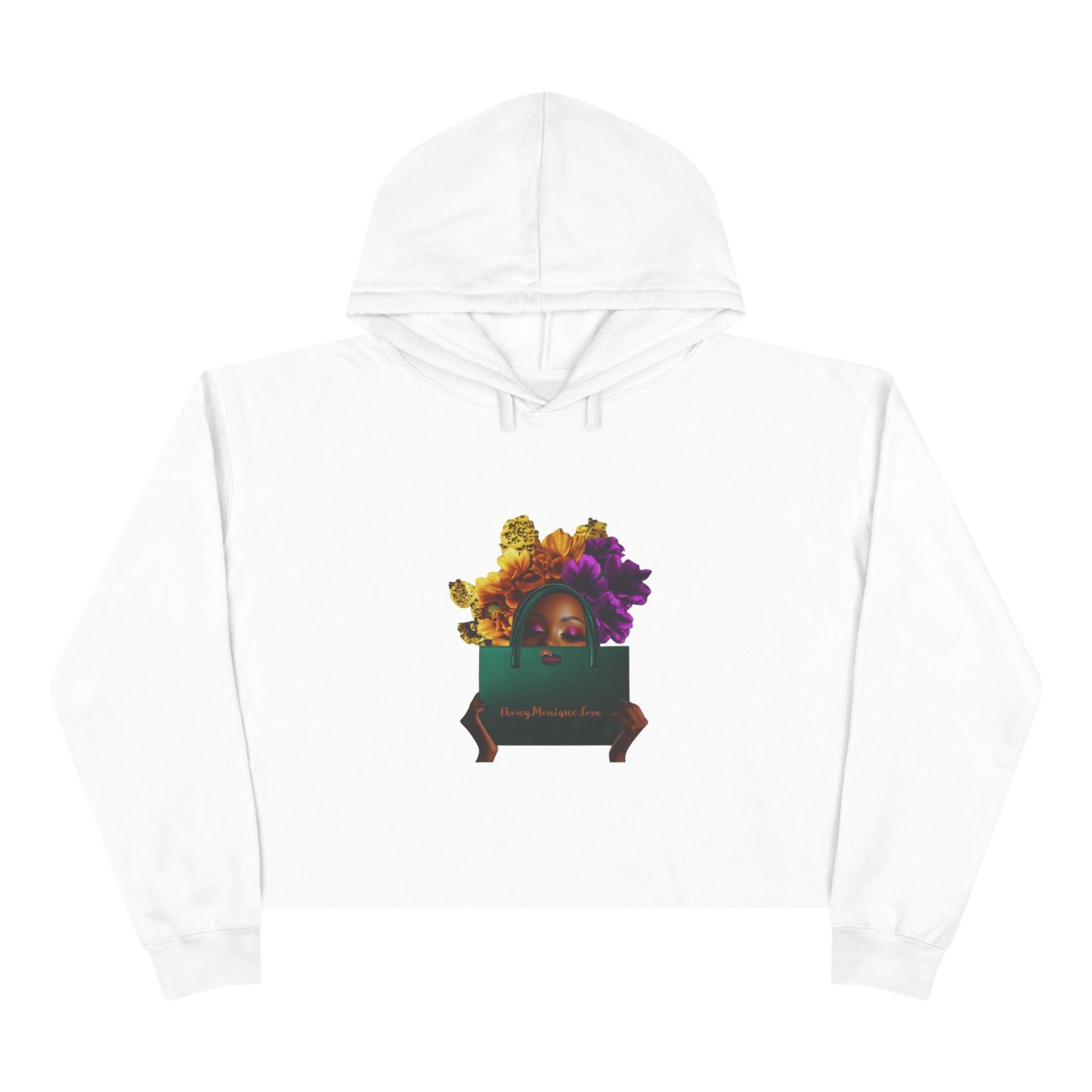 Beautiful Lady Crop Hoodie - ShopEbonyMonique