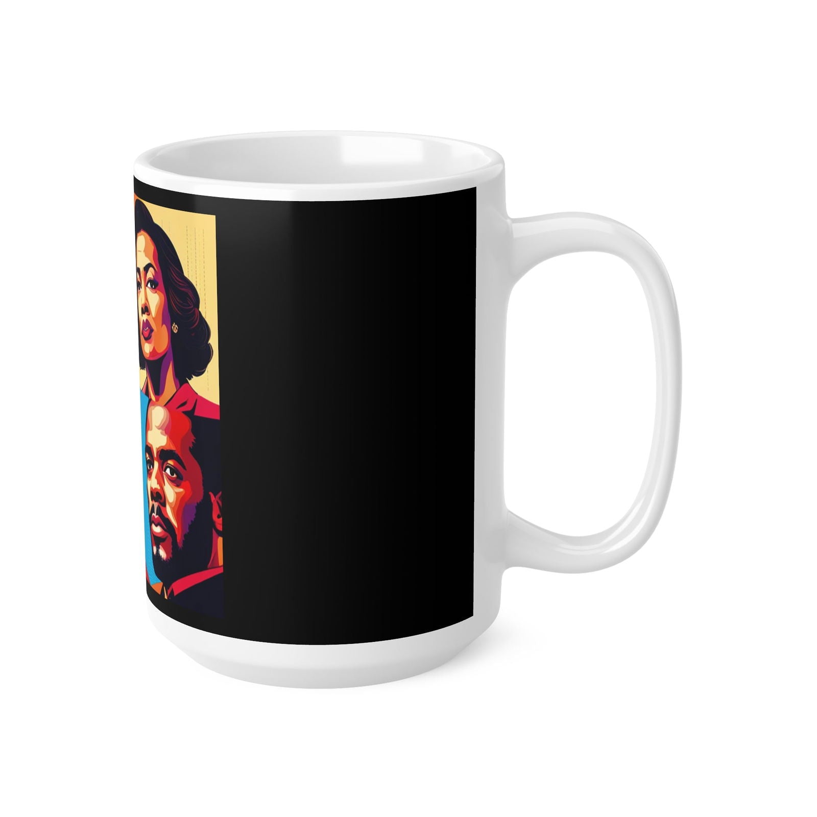 Black Men Ceramic Coffee Cups, 11oz, 15oz - ShopEbonyMonique