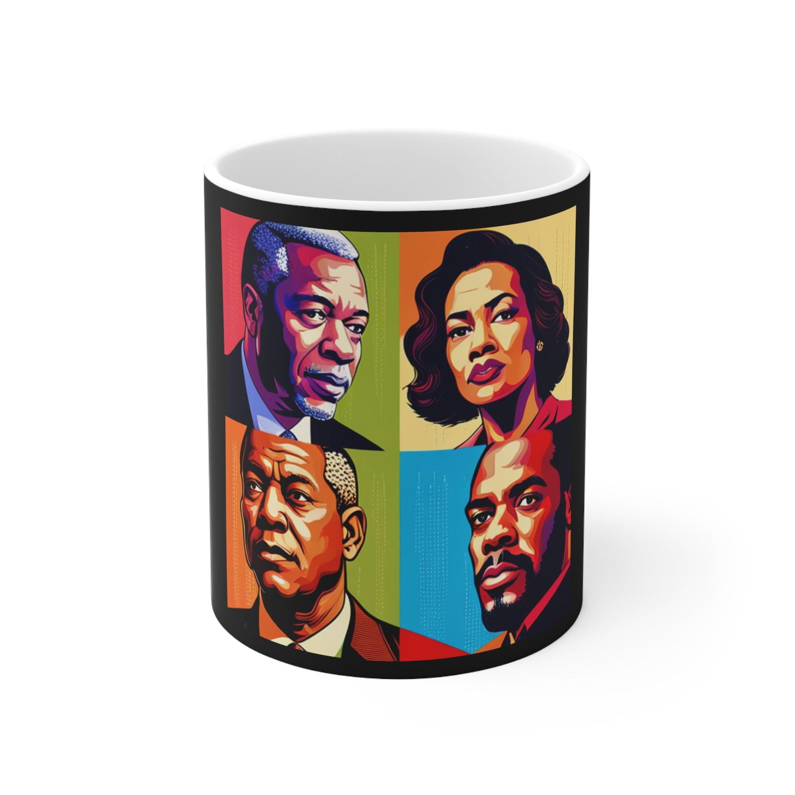 Black Men Ceramic Coffee Cups, 11oz, 15oz - ShopEbonyMonique
