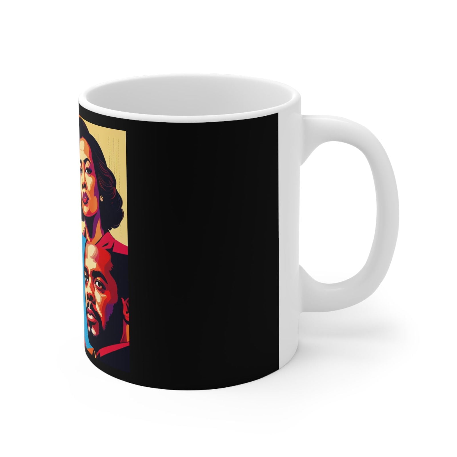 Black Men Ceramic Coffee Cups, 11oz, 15oz - ShopEbonyMonique