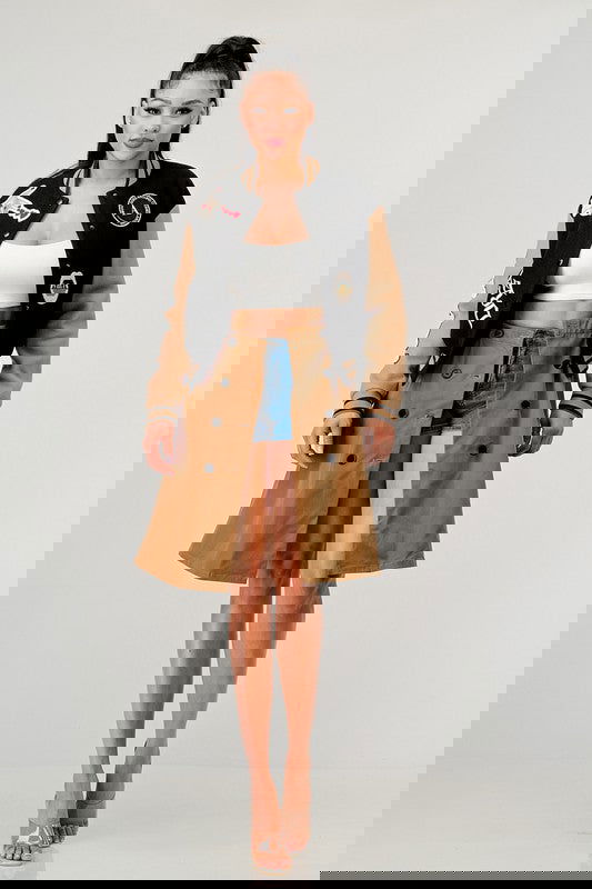 Black Queen letterman Jacket - ShopEbonyMonique