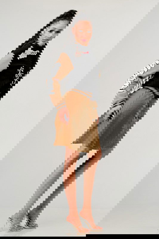 Black Queen letterman Jacket - ShopEbonyMonique