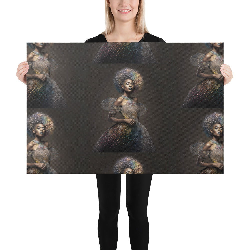 Butterfly Princess Canvas - ShopEbonyMonique