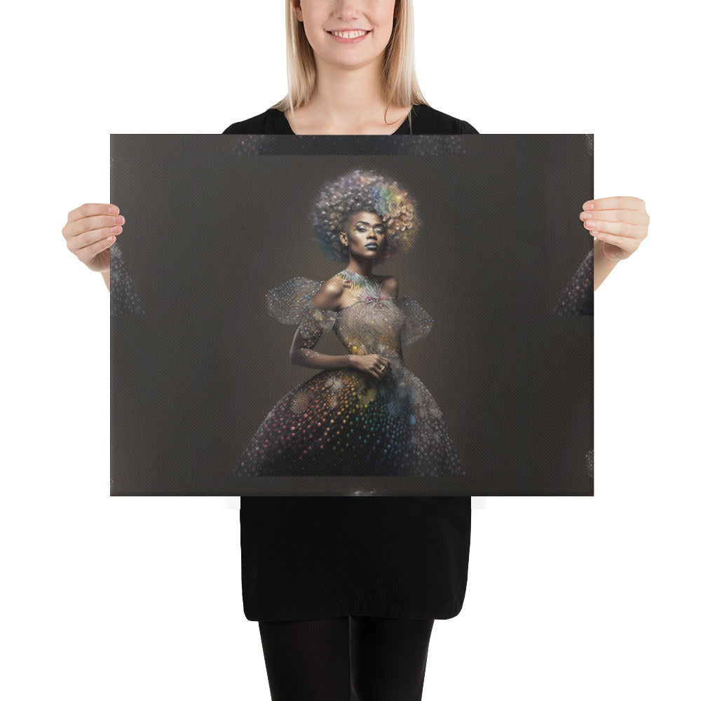 Butterfly Princess Canvas - ShopEbonyMonique