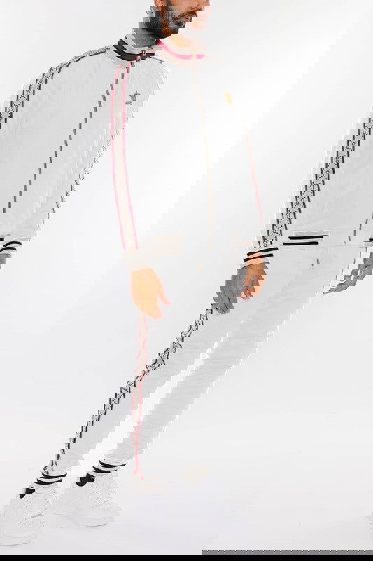 CC Logo Track Jacket and Pant Set - ShopEbonyMonique