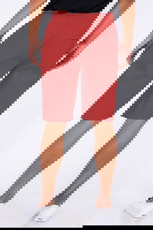 COTTON BLEND LOUNGE SWEAT SHORTS - ShopEbonyMonique