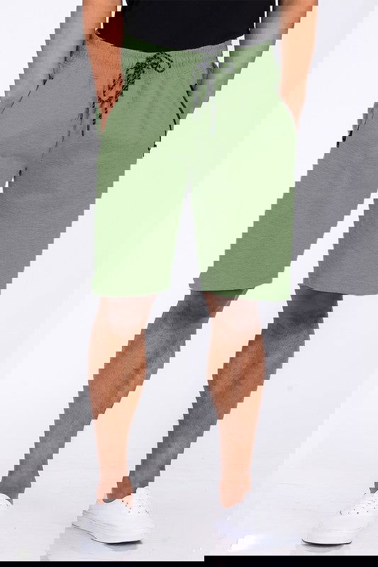 COTTON BLEND LOUNGE SWEAT SHORTS - ShopEbonyMonique