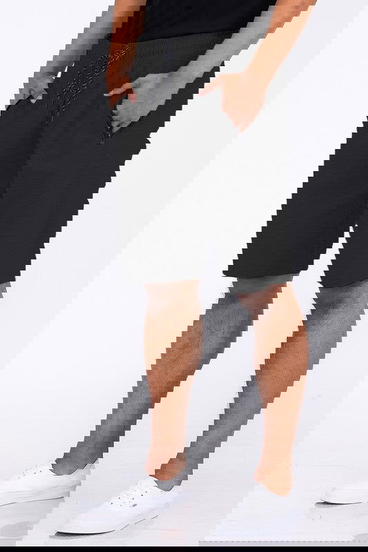 COTTON BLEND LOUNGE SWEAT SHORTS - ShopEbonyMonique