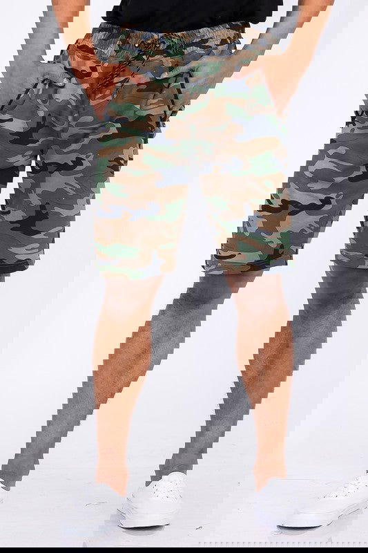 COTTON BLEND LOUNGE SWEAT SHORTS - ShopEbonyMonique