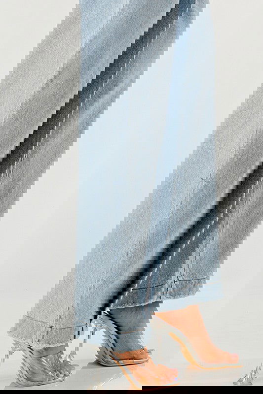 Casual Strapless Denim Jumpsuit - ShopEbonyMonique