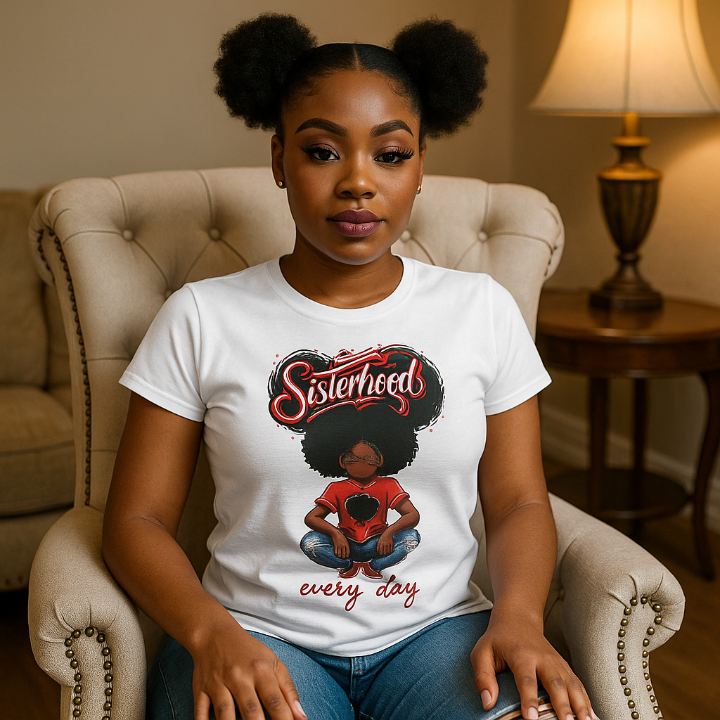 Sisterhood Everyday Everyday Women's Softstyle Tee - Empowering Graphic Tee for Women