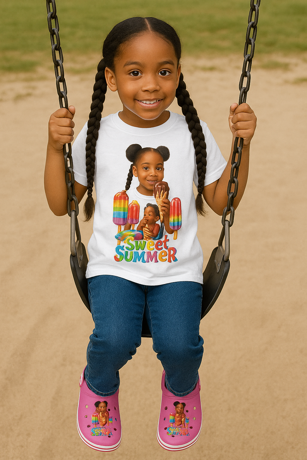 Sweet Summer Kids' EVA Foam Clogs - Fun and Colorful Footwear