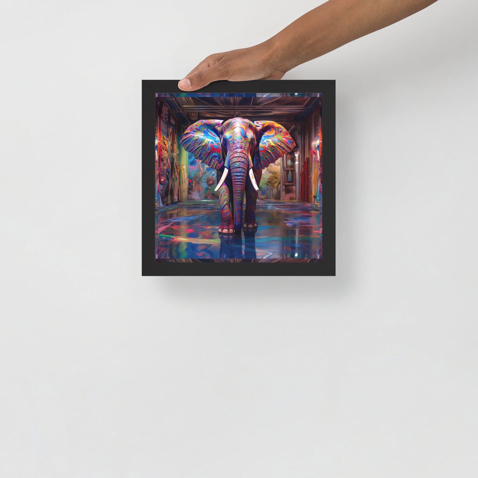 Collection Elephant Framed Poster - ShopEbonyMonique