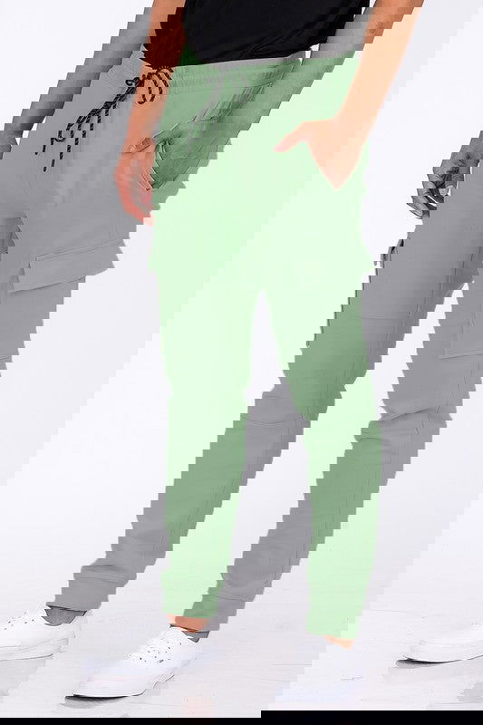 Cotton Blend Jogger Sweats - ShopEbonyMonique