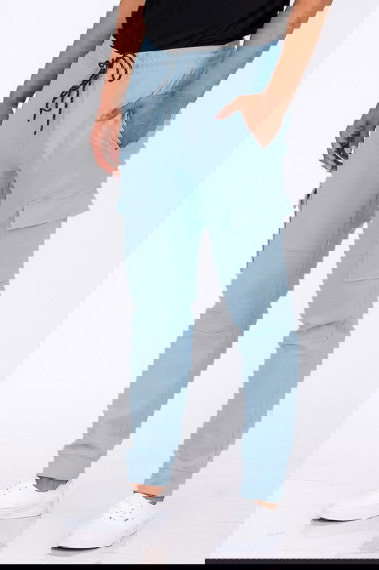 Cotton Blend Jogger Sweats - ShopEbonyMonique