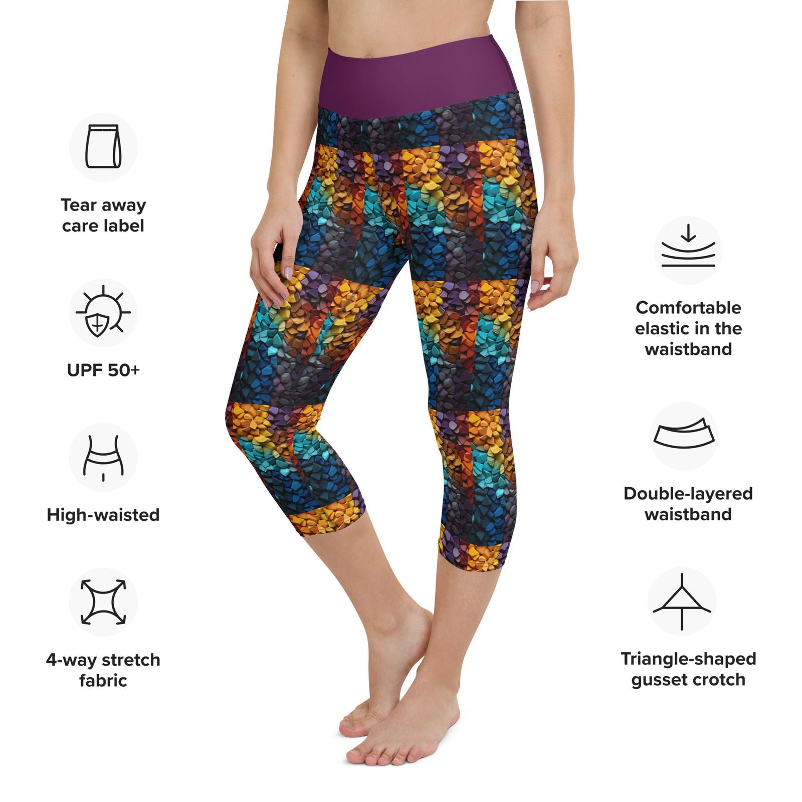 Crayon Capri Leggings - ShopEbonyMonique
