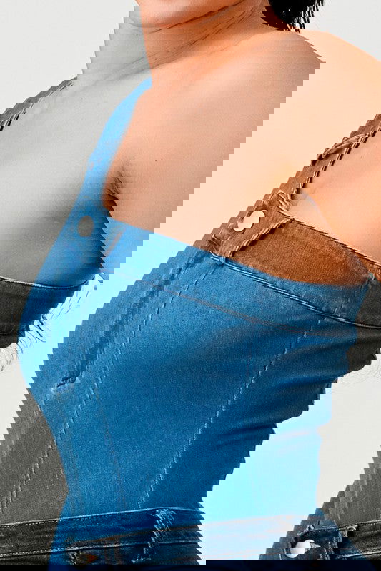 EM DENIM BODYSUIT - ShopEbonyMonique