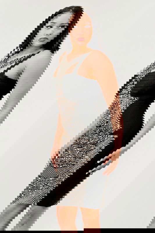 EM Dark Aztec Dress - ShopEbonyMonique