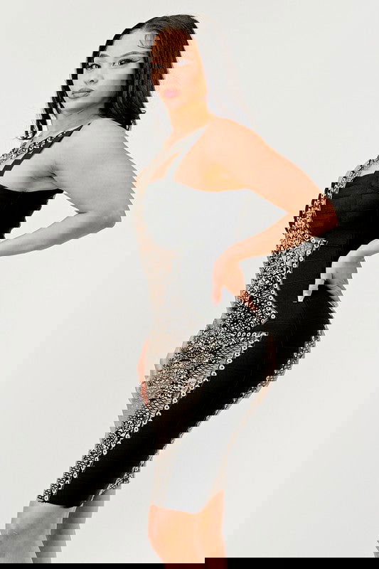 EM Dark Aztec Dress - ShopEbonyMonique