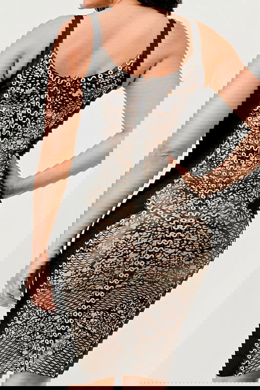 EM Dark Aztec Dress - ShopEbonyMonique