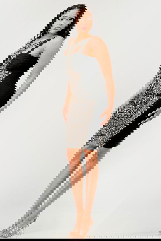 EM Dark Aztec Dress - ShopEbonyMonique