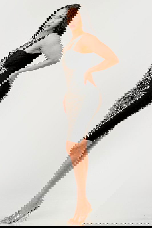 EM Dark Aztec Dress - ShopEbonyMonique