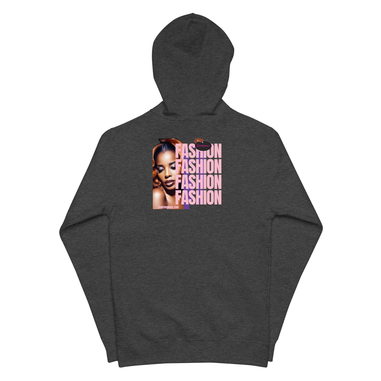 EM Fleece Zip Up Hoodie - ShopEbonyMonique