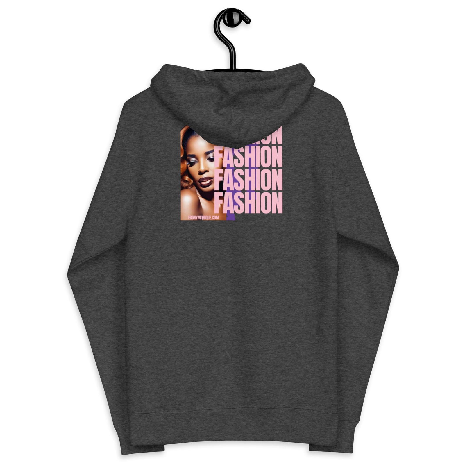 EM Fleece Zip Up Hoodie - ShopEbonyMonique