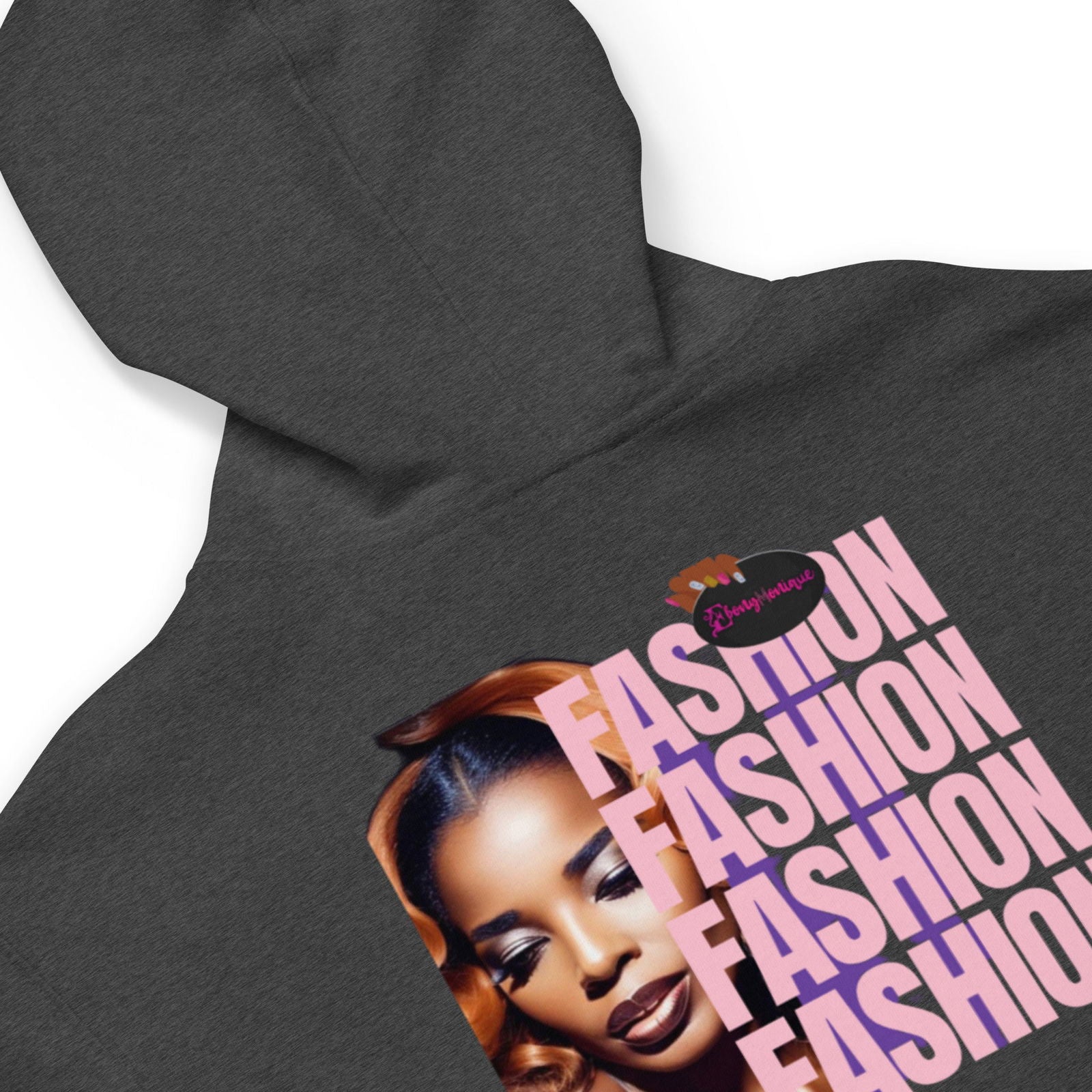 EM Fleece Zip Up Hoodie - ShopEbonyMonique