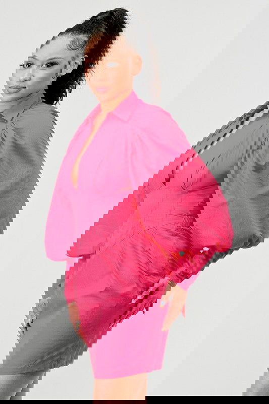 EM Puff Hem Dress - ShopEbonyMonique