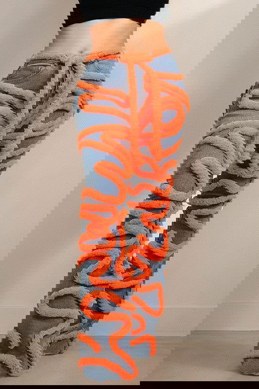 EM Spiral Denim Dynamism Jeans - ShopEbonyMonique