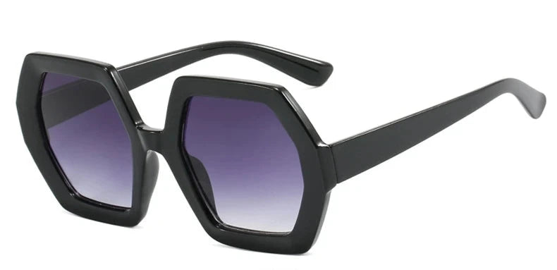EM Square Irregular Sunglasses - ShopEbonyMonique
