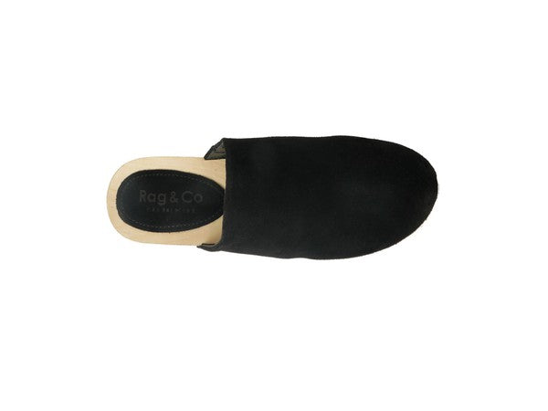 EM TAUPE SUEDE CLOGS - ShopEbonyMonique