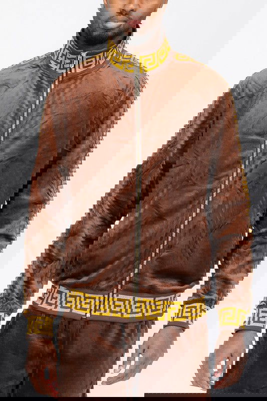 EM VELOUR TRACK JACKET - ShopEbonyMonique