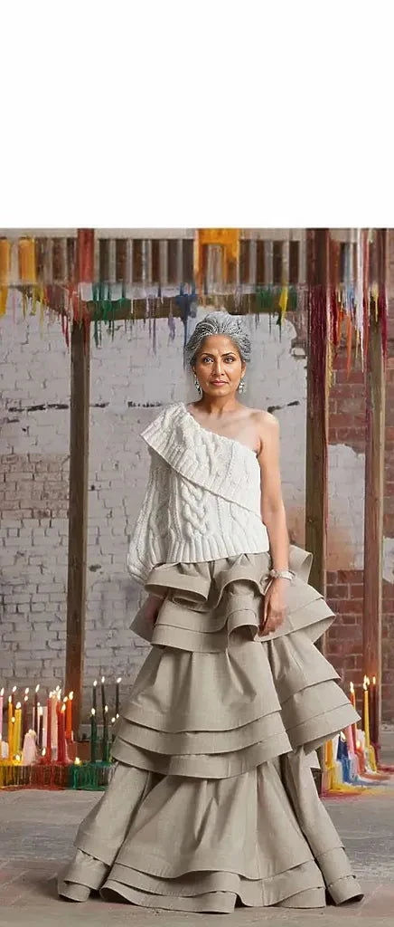 Elegant Layered Satin Maxi Skirt - ShopEbonyMonique