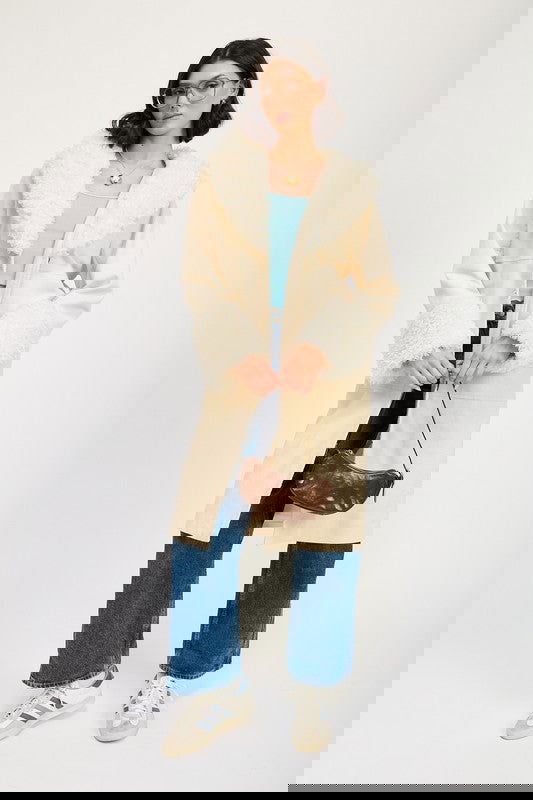 FAUX MID TRENCH COAT - ShopEbonyMonique