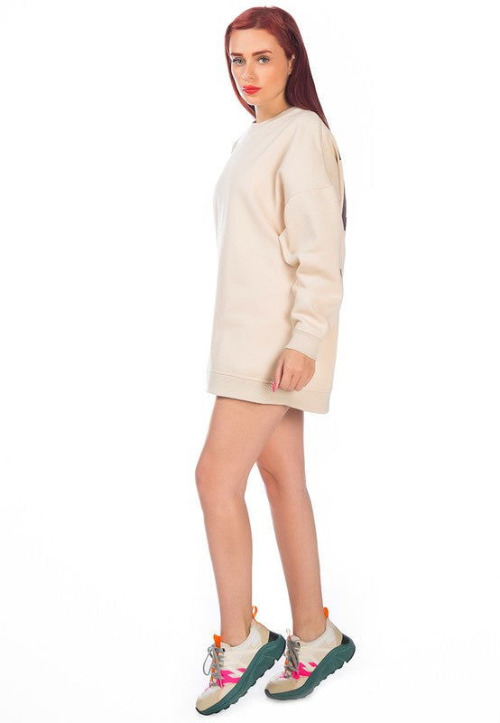 Fall Oversized Sweatshirt - ShopEbonyMonique