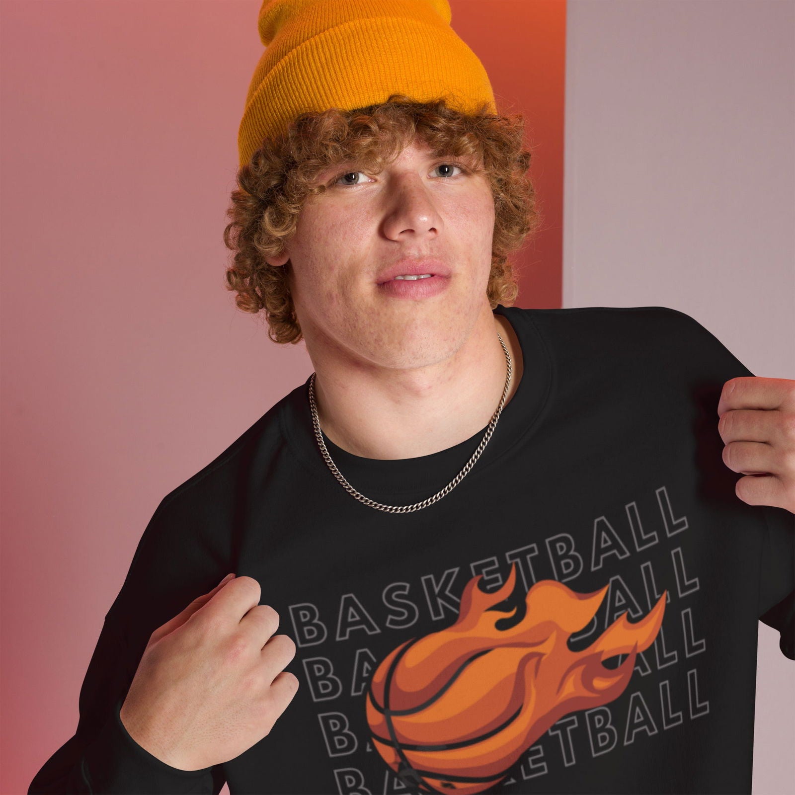 Fire Ball Sweatshirt - ShopEbonyMonique